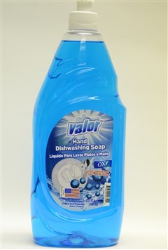 Valor OXY Hand Dishwashing Soap 25oz/12 Case