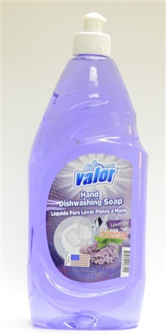 Valor Lavender Hand Dishwashing Soap 25oz/12 Case